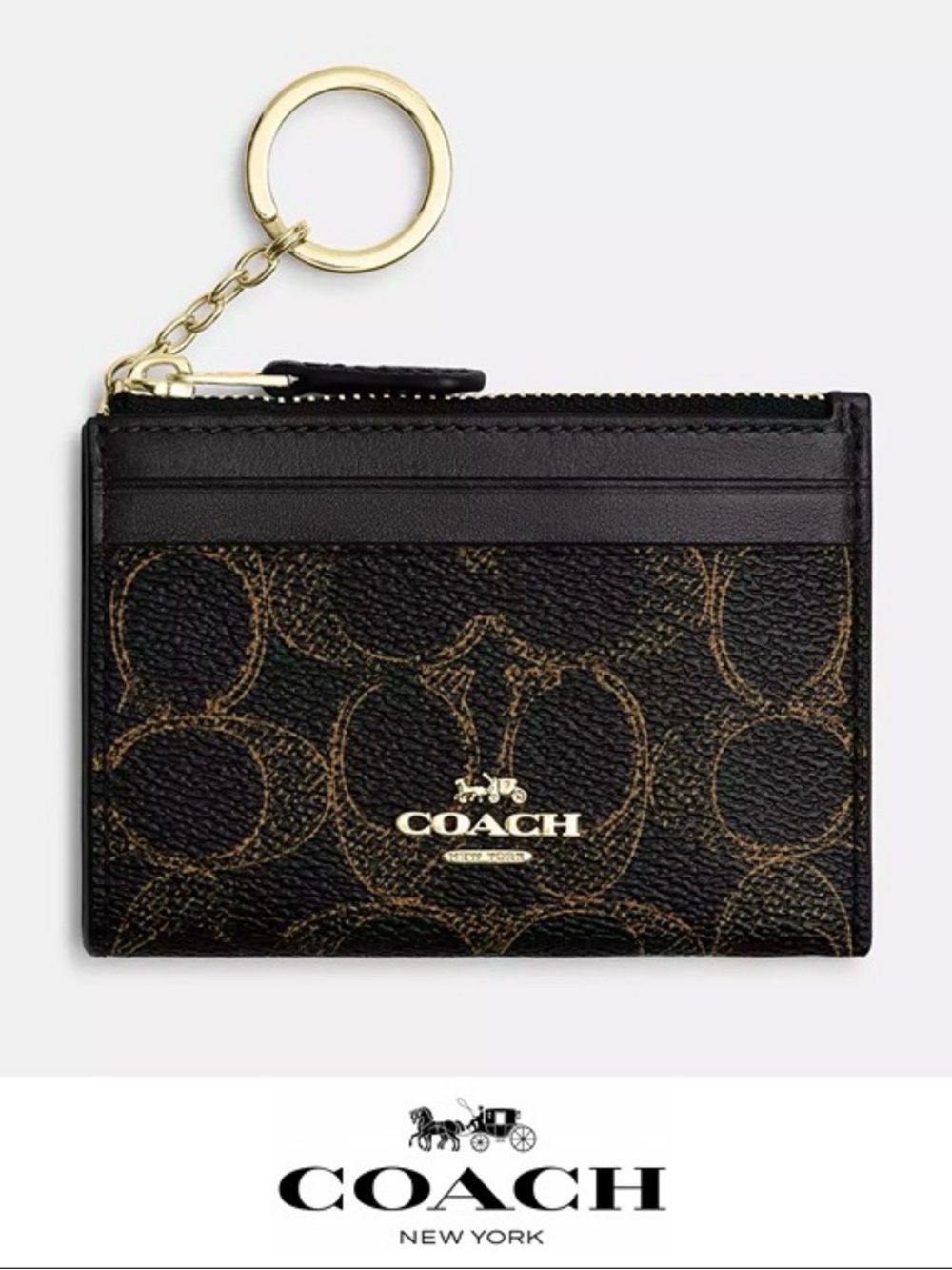 Coach Mini Skinny ID Case Wallet